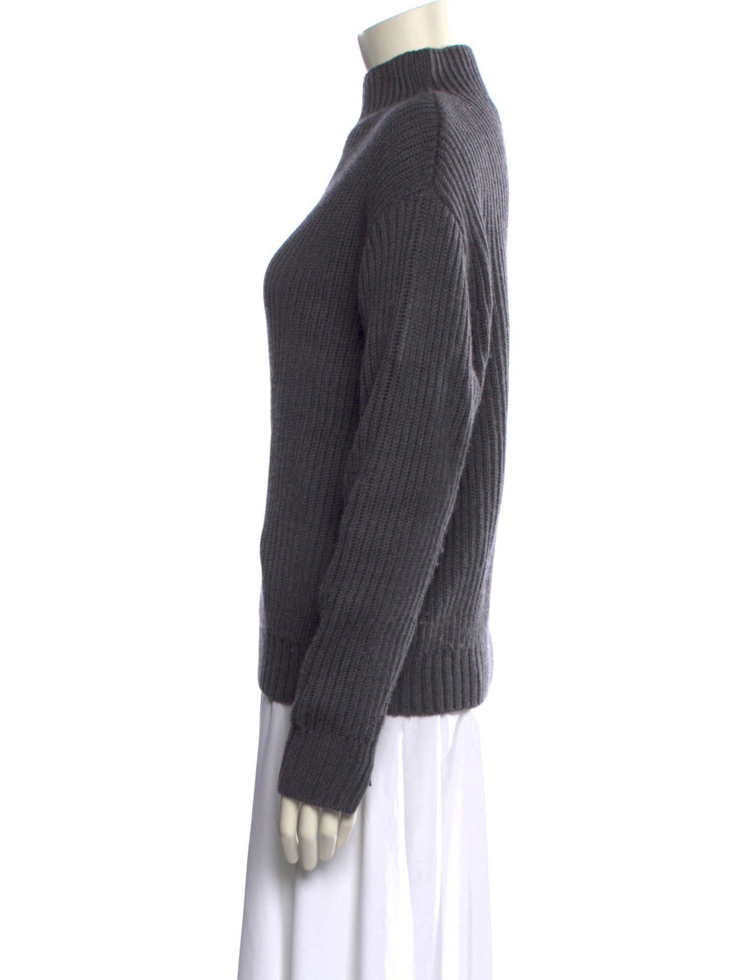 TWP Merino Wool Mock Neck Sweater