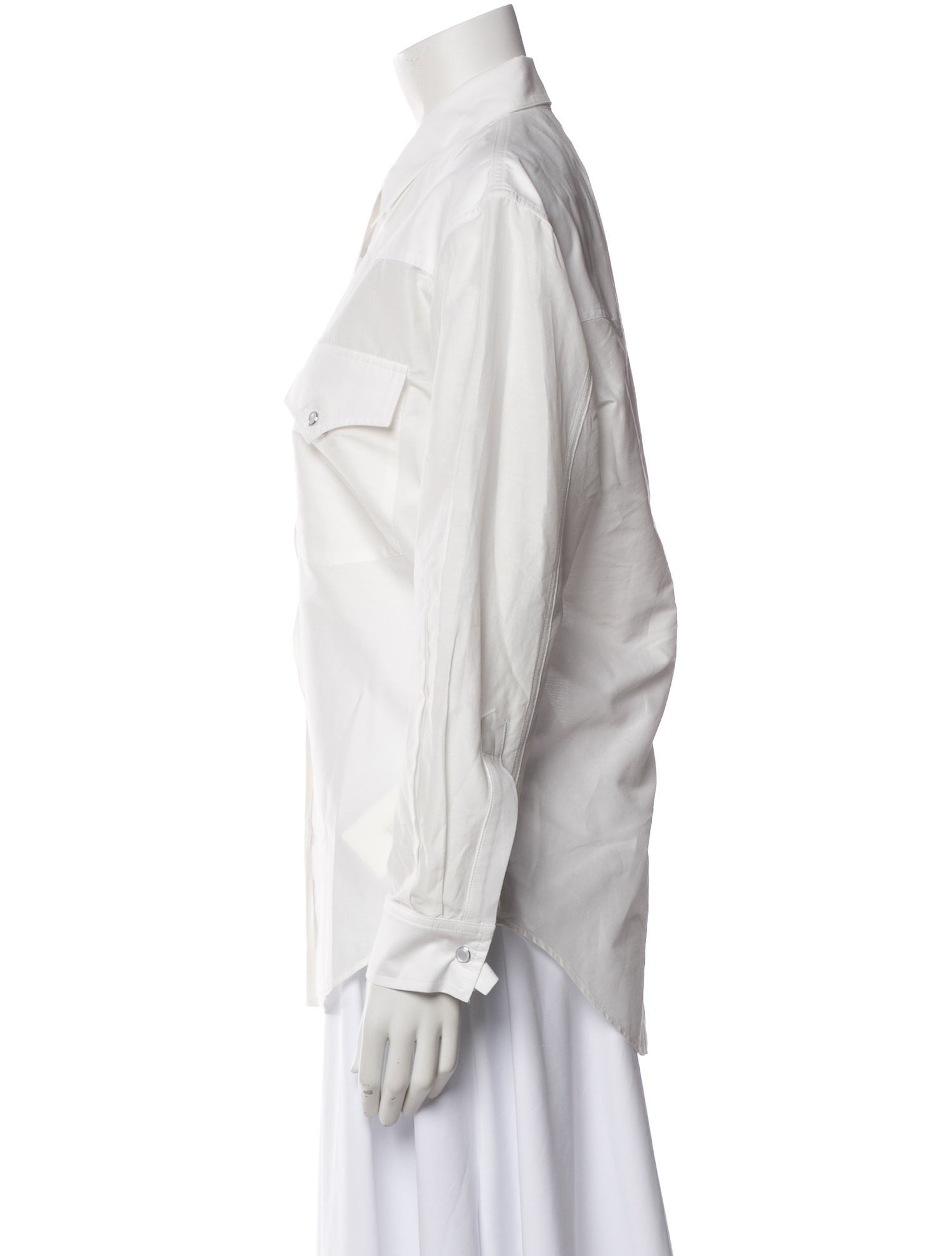 TWP Long Sleeve Button-Up Top