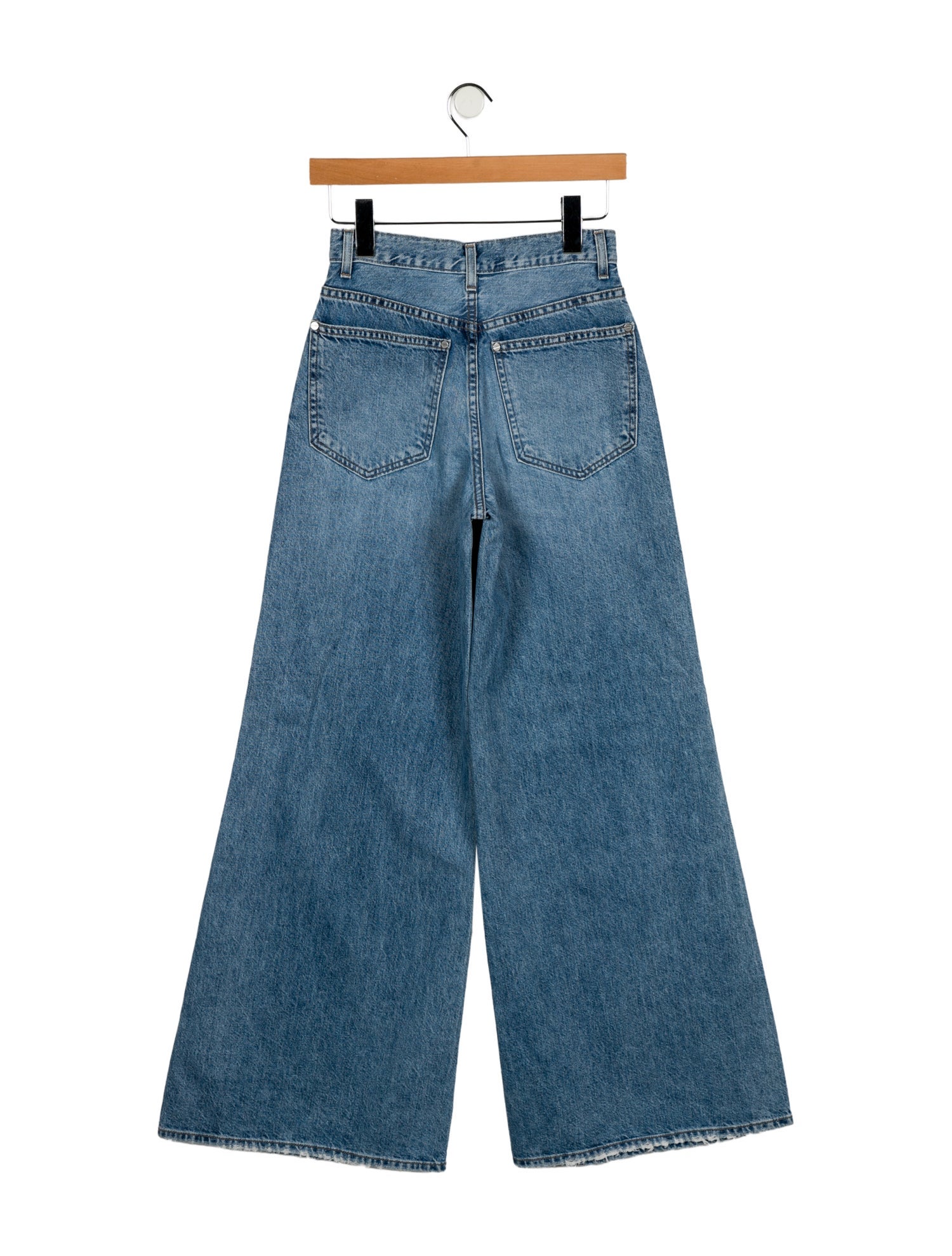 TWP Mid-Rise Wide Leg Jeans w/ Tags