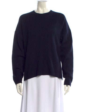 Pre-owned Twp Cashmere Crew Neck Sweater In Blue