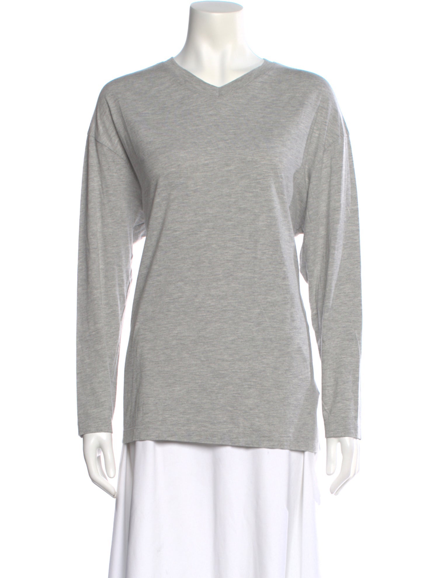 TWP V-Neck Long Sleeve T-Shirt