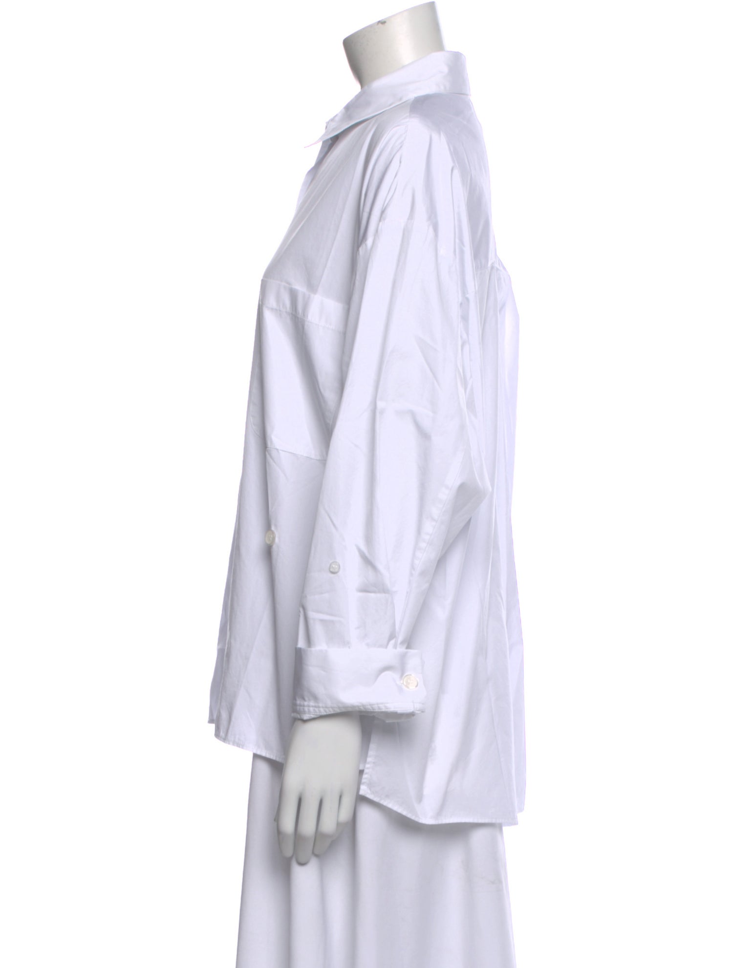 TWP Long Sleeve Button-Up Top