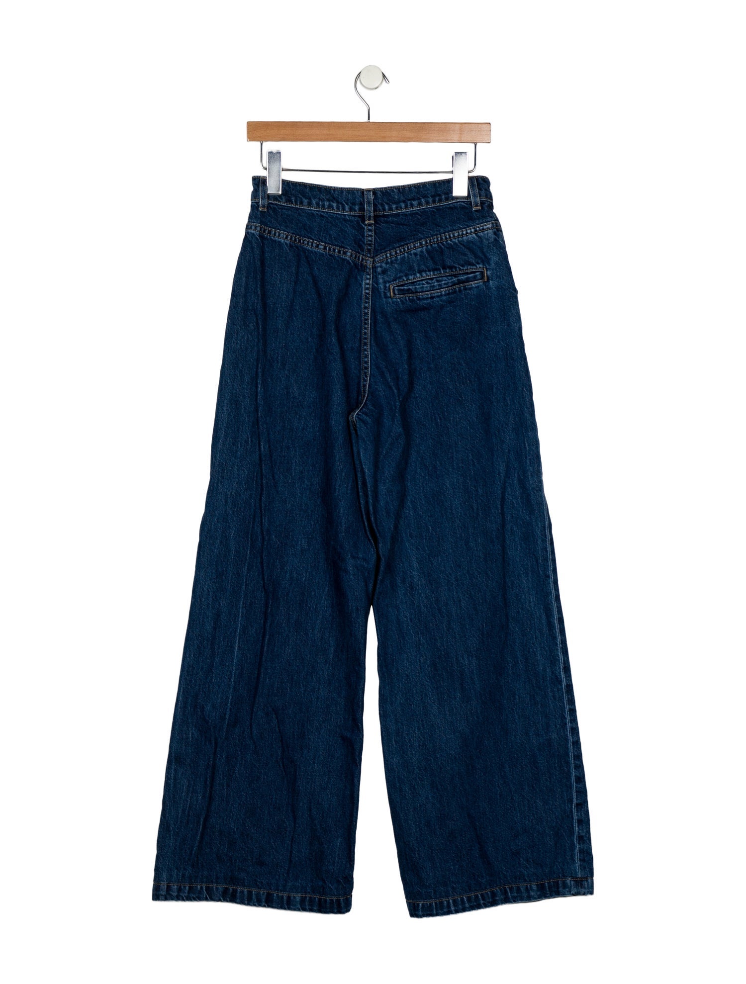 TWP High-Rise Wide Leg Jeans