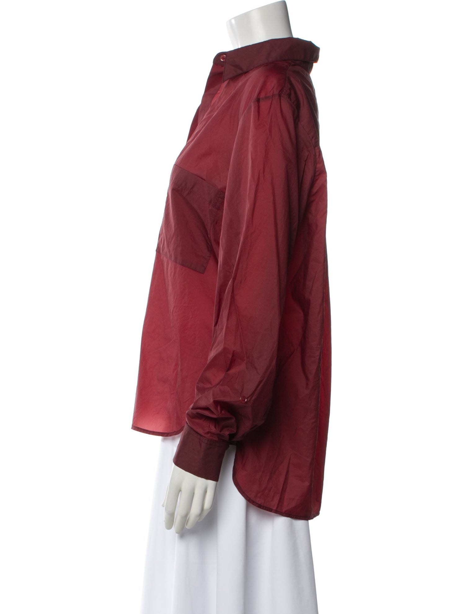 TWP Long Sleeve Button-Up Top