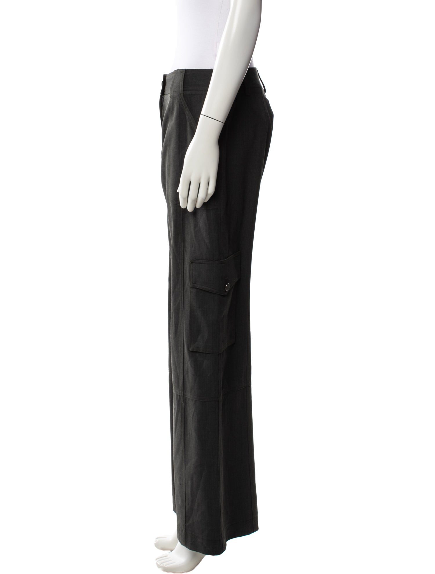 TWP Virgin Wool Wide Leg Pants
