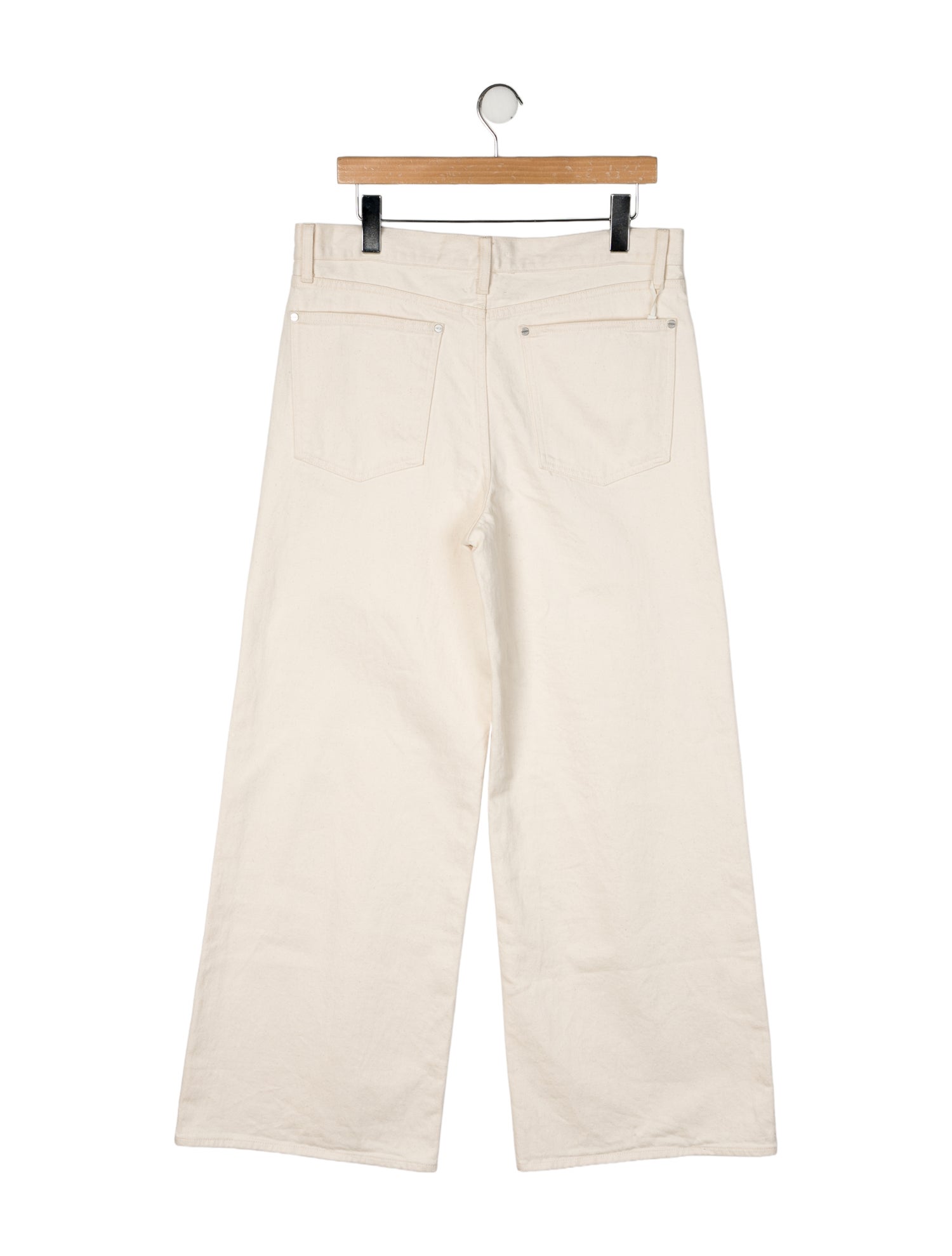 TWP High-Rise Wide Leg Jeans