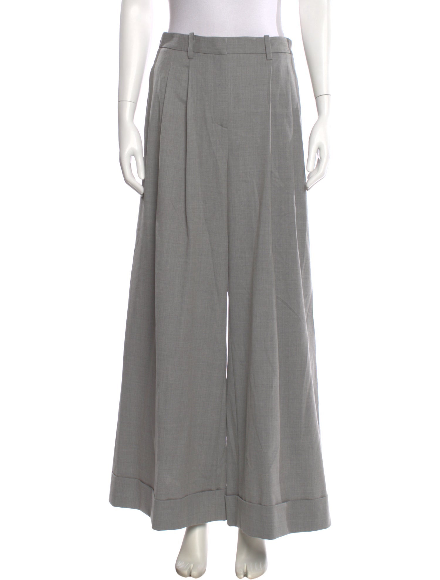 TWP Virgin Wool Wide Leg Pants