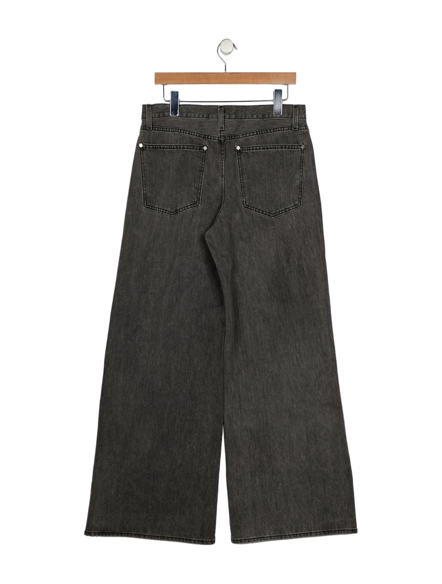 TWP High-Rise Wide Leg Jeans