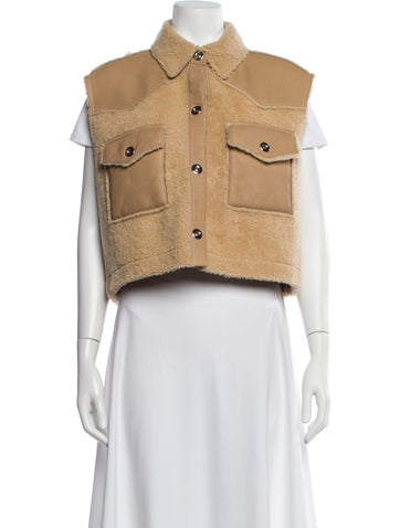 Pre-owned Twp Merino Wool Vest In Neutral