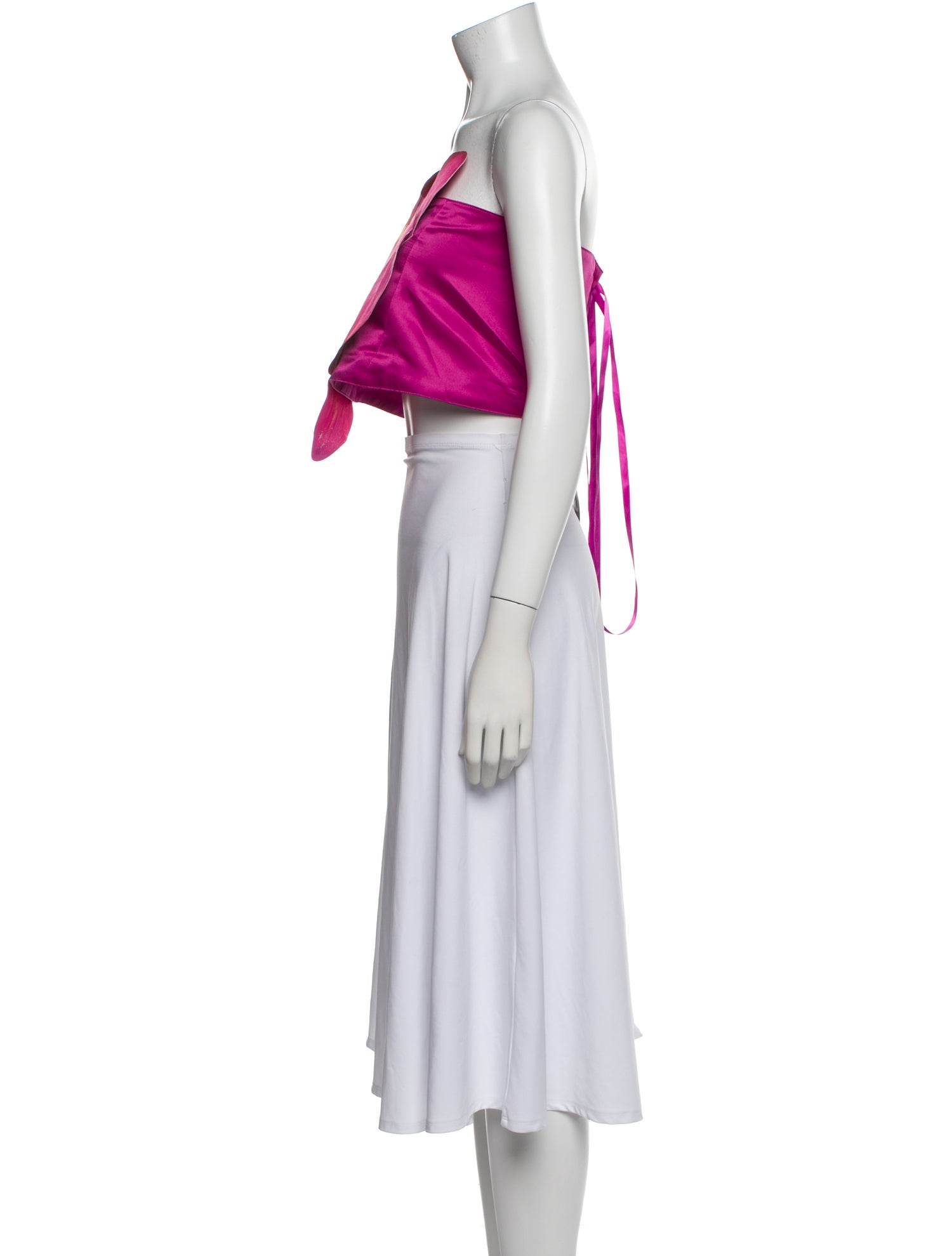 Tyler McGillivary Strapless Crop Top w/ Tags