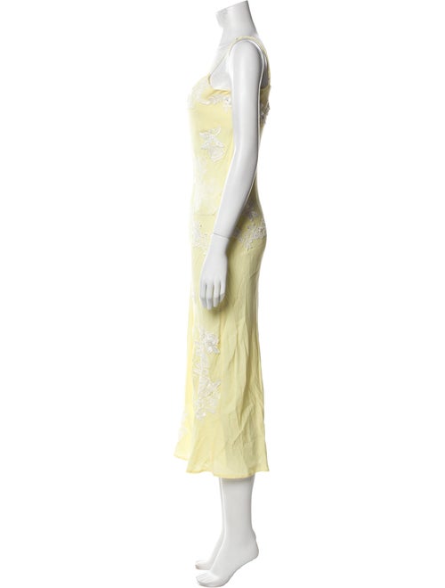 Tyler McGillivary Floral Print Long Dress