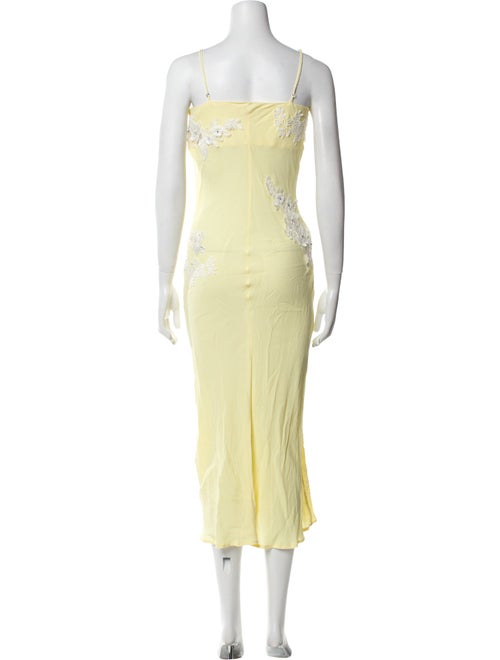 Tyler McGillivary Floral Print Long Dress