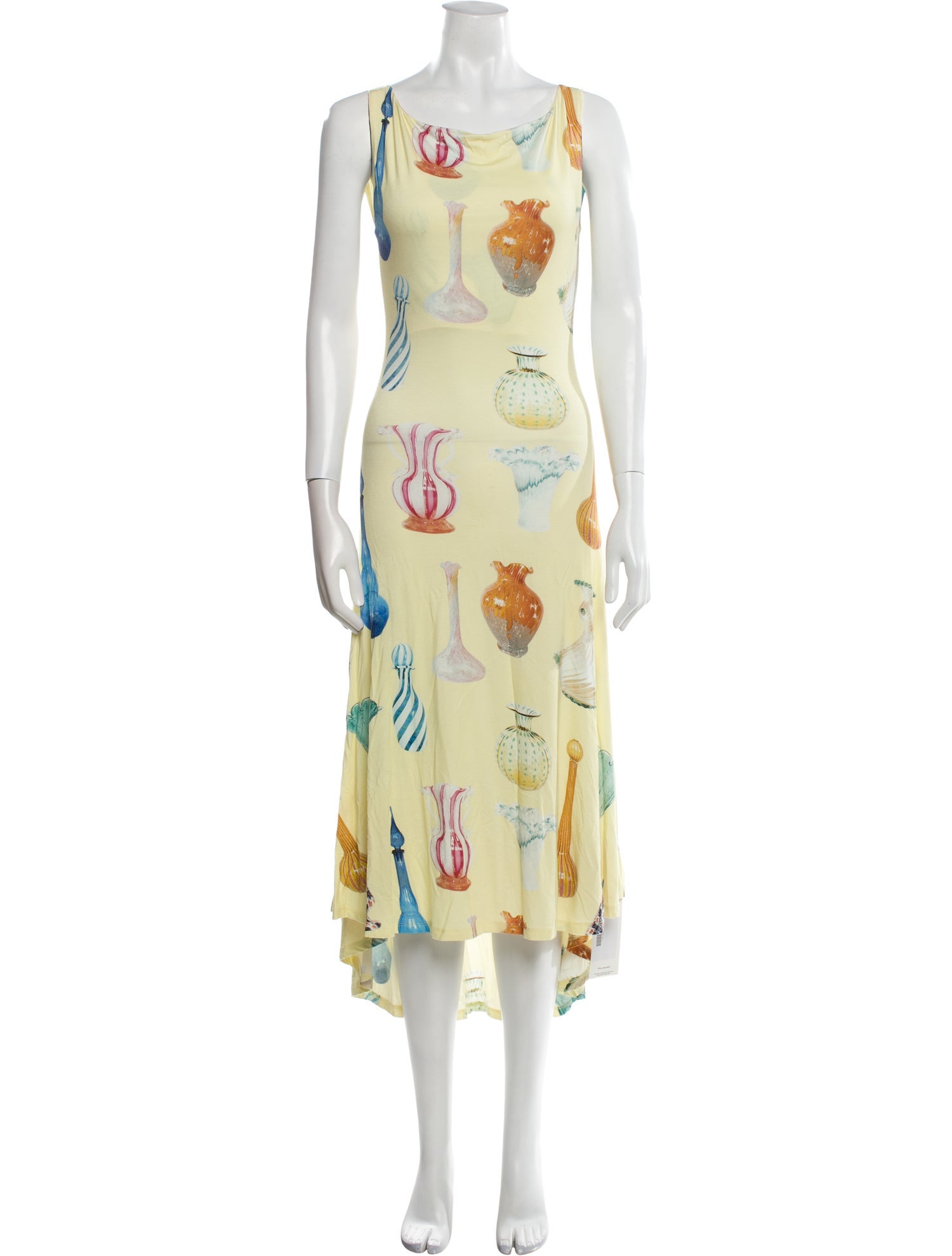 Tyler McGillivary Floral Print Long Dress