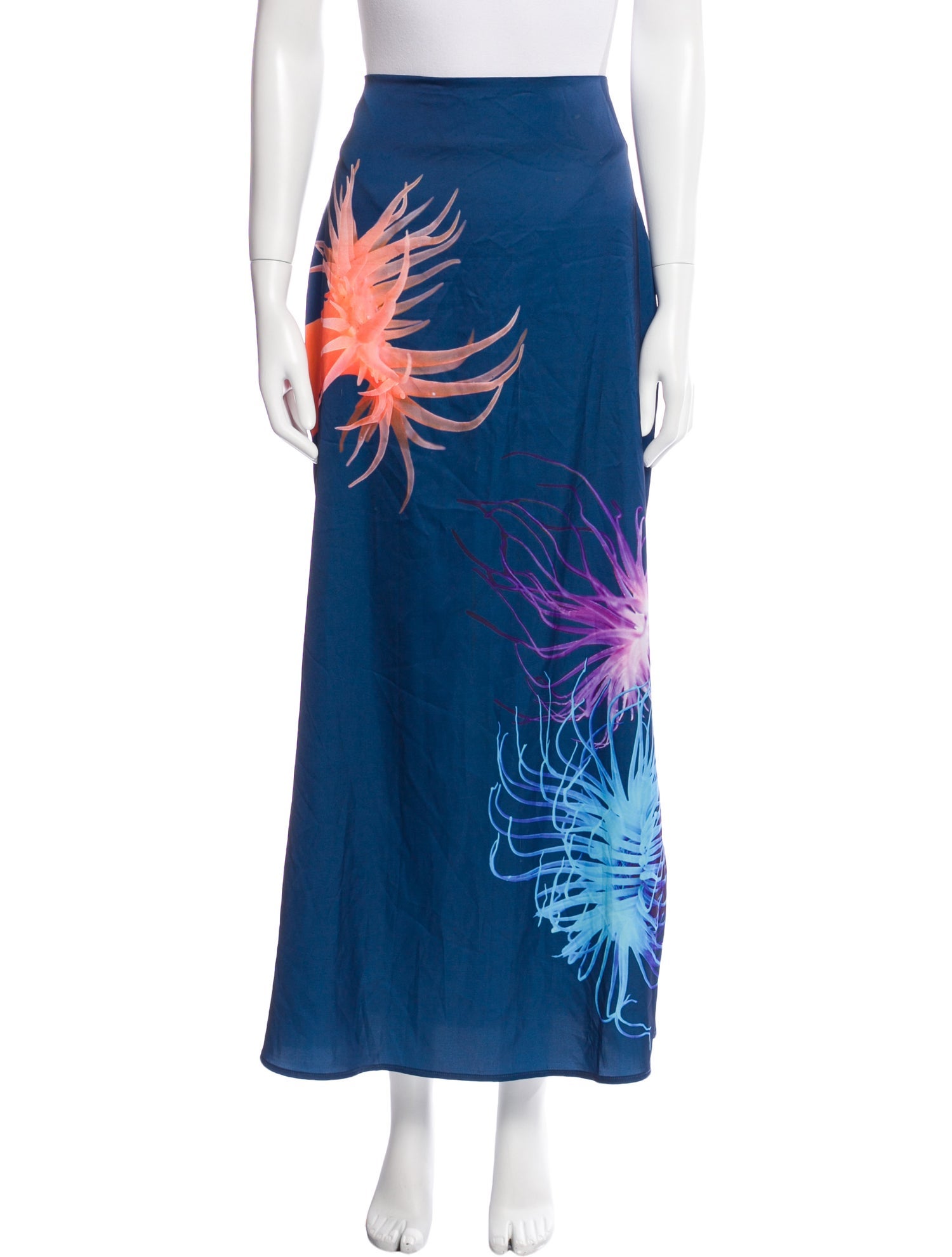 Tyler McGillivary Printed Midi Length Skirt