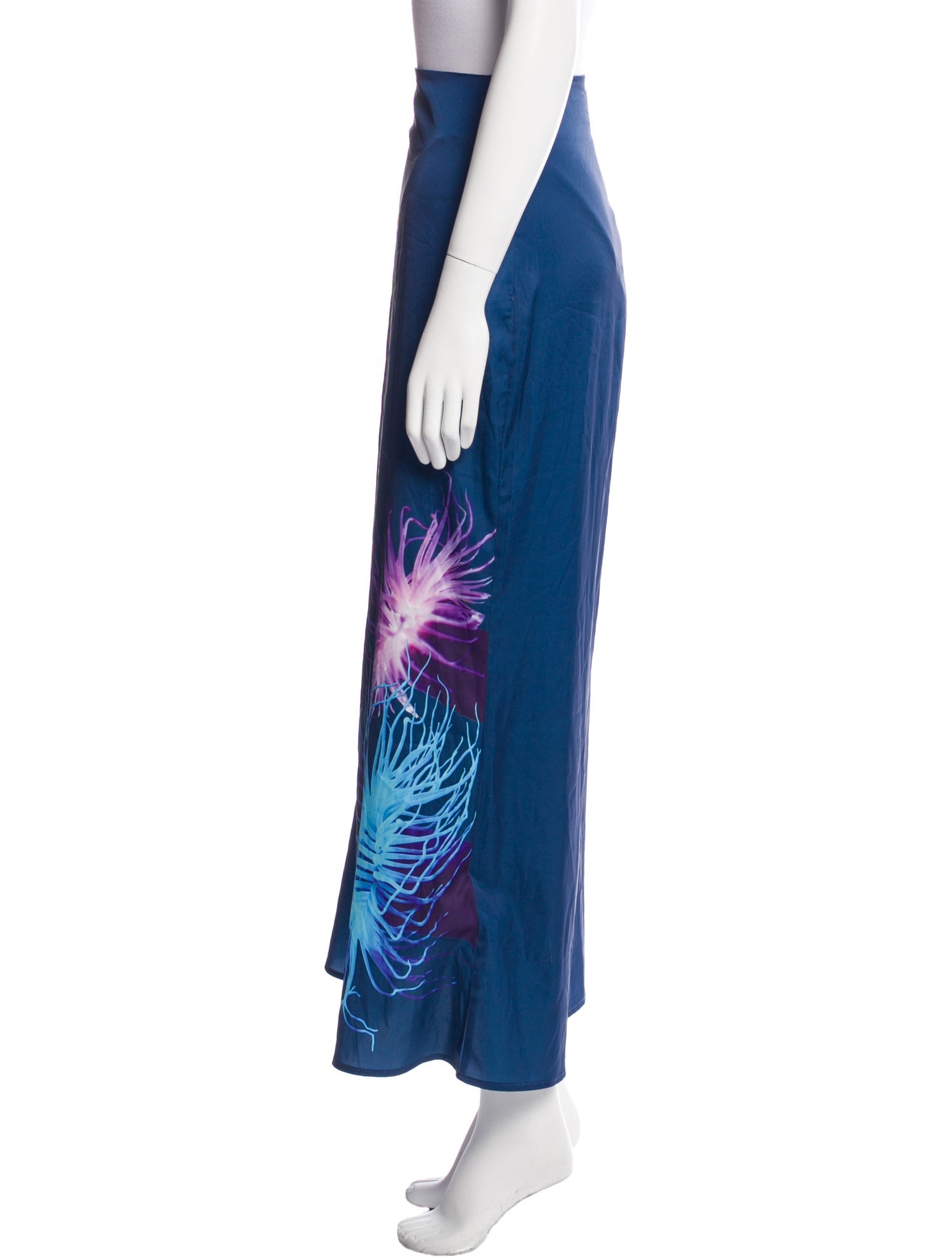 Tyler McGillivary Printed Midi Length Skirt
