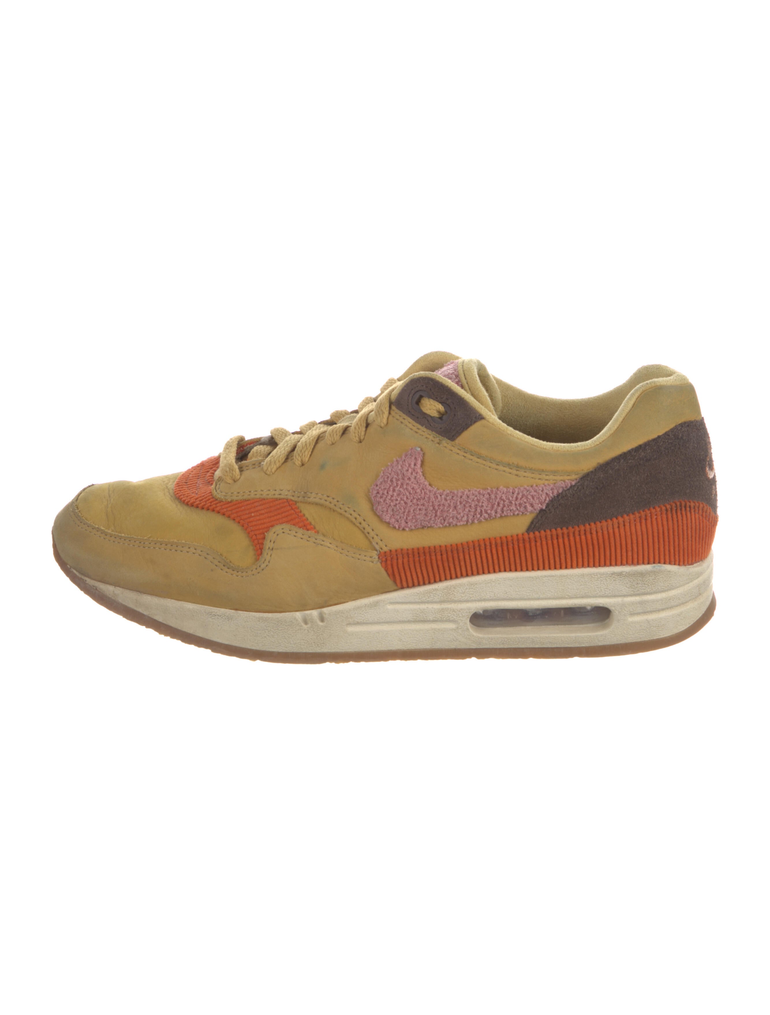 Nike Nike Air Max 1 Crepe Wheat Gold Rust Pink Sneakers