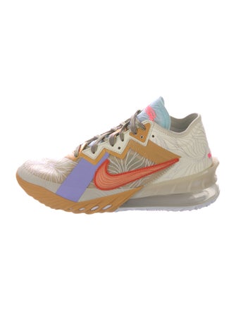 Nike x Mimi Plange Lebron 18 Low Athletic Sneakers