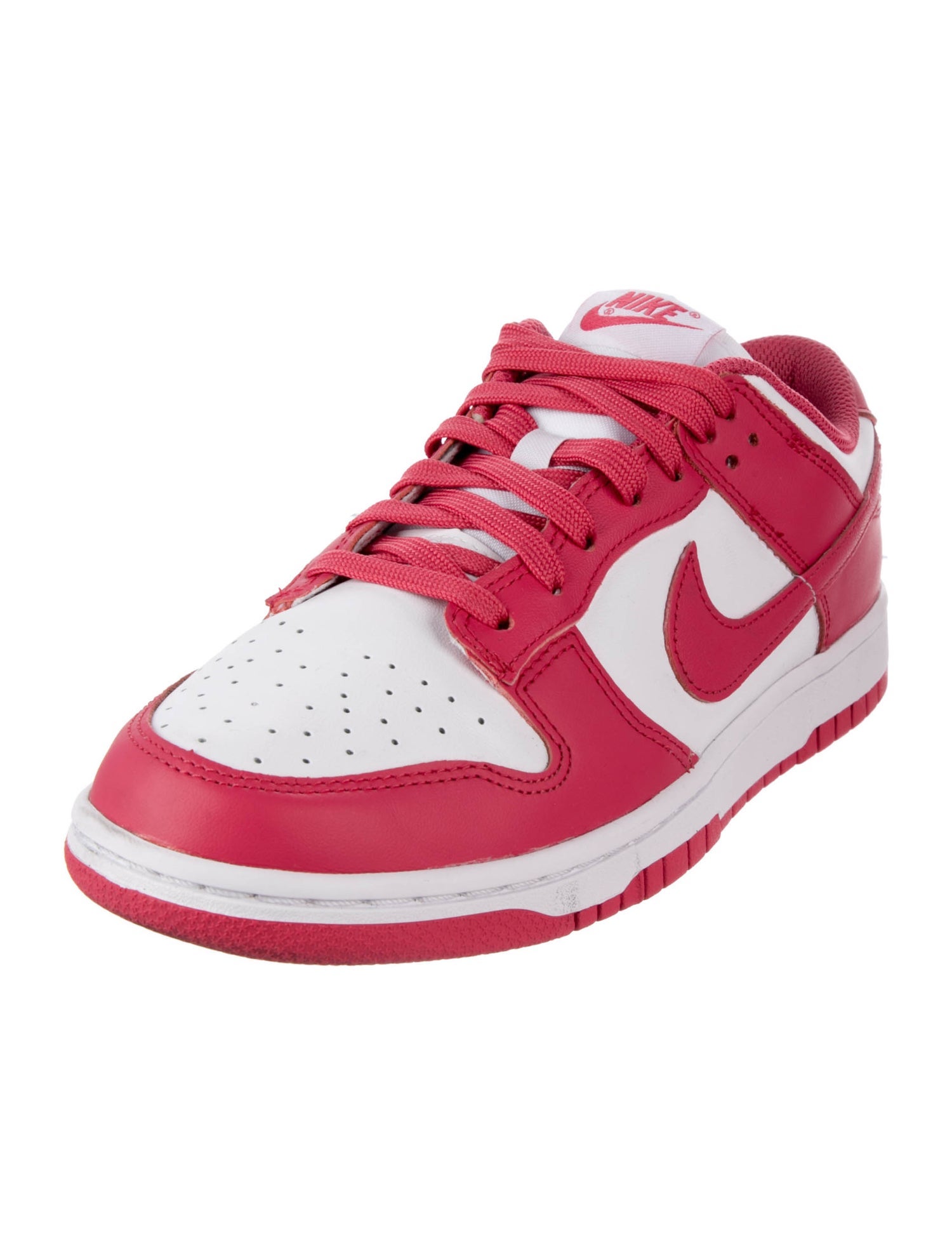 Nike Leather Colorblock Pattern Sneakers Pink Sneakers, Shoes