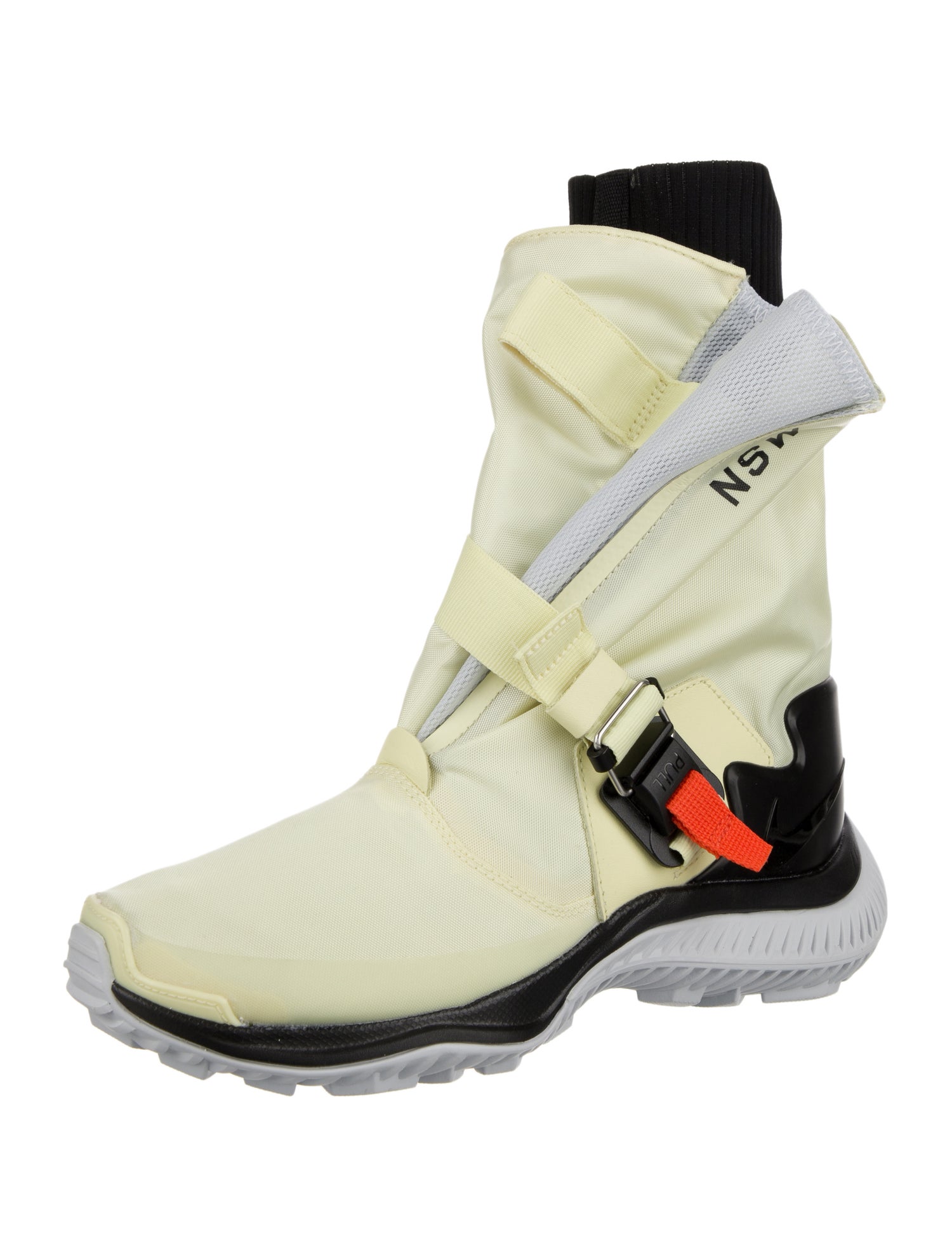 Nike Nylon Colorblock Pattern Rain Boots