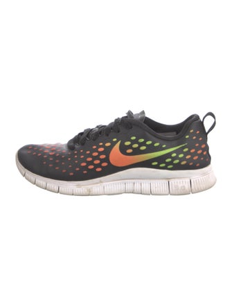 Nike Leather Printed Athletic Sneakers