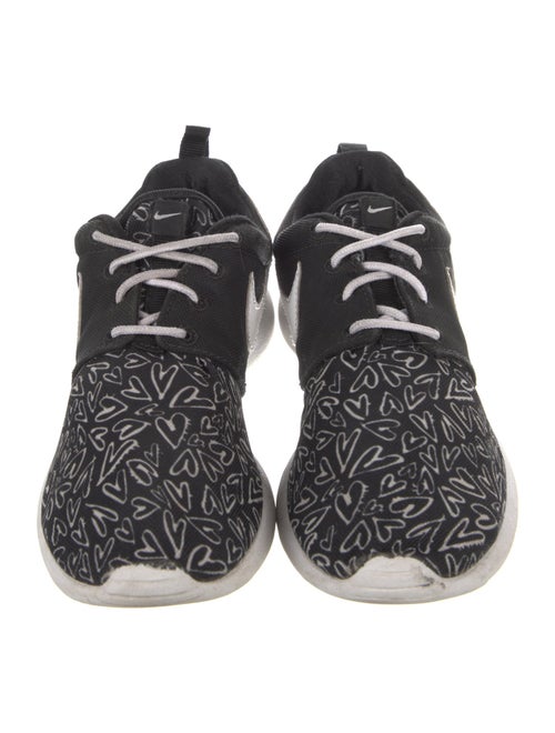 Nike Printed Leather Trim Embellishment Athletic Sneakers
