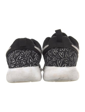 Nike Printed Leather Trim Embellishment Athletic Sneakers