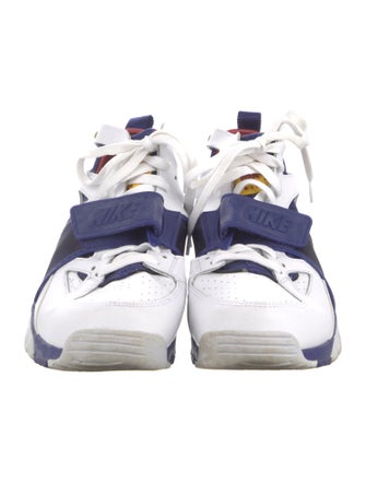 Nike Leather Colorblock Pattern Sneakers