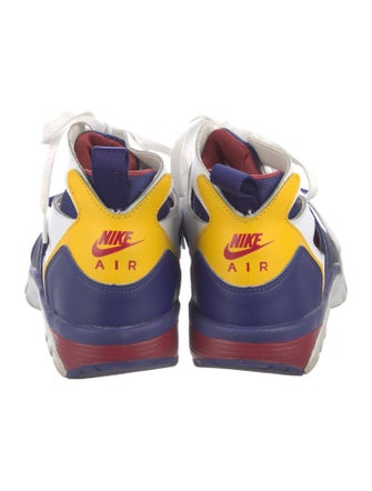 Nike Leather Colorblock Pattern Sneakers