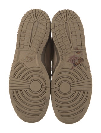 Nike Leather Colorblock Pattern Sneakers