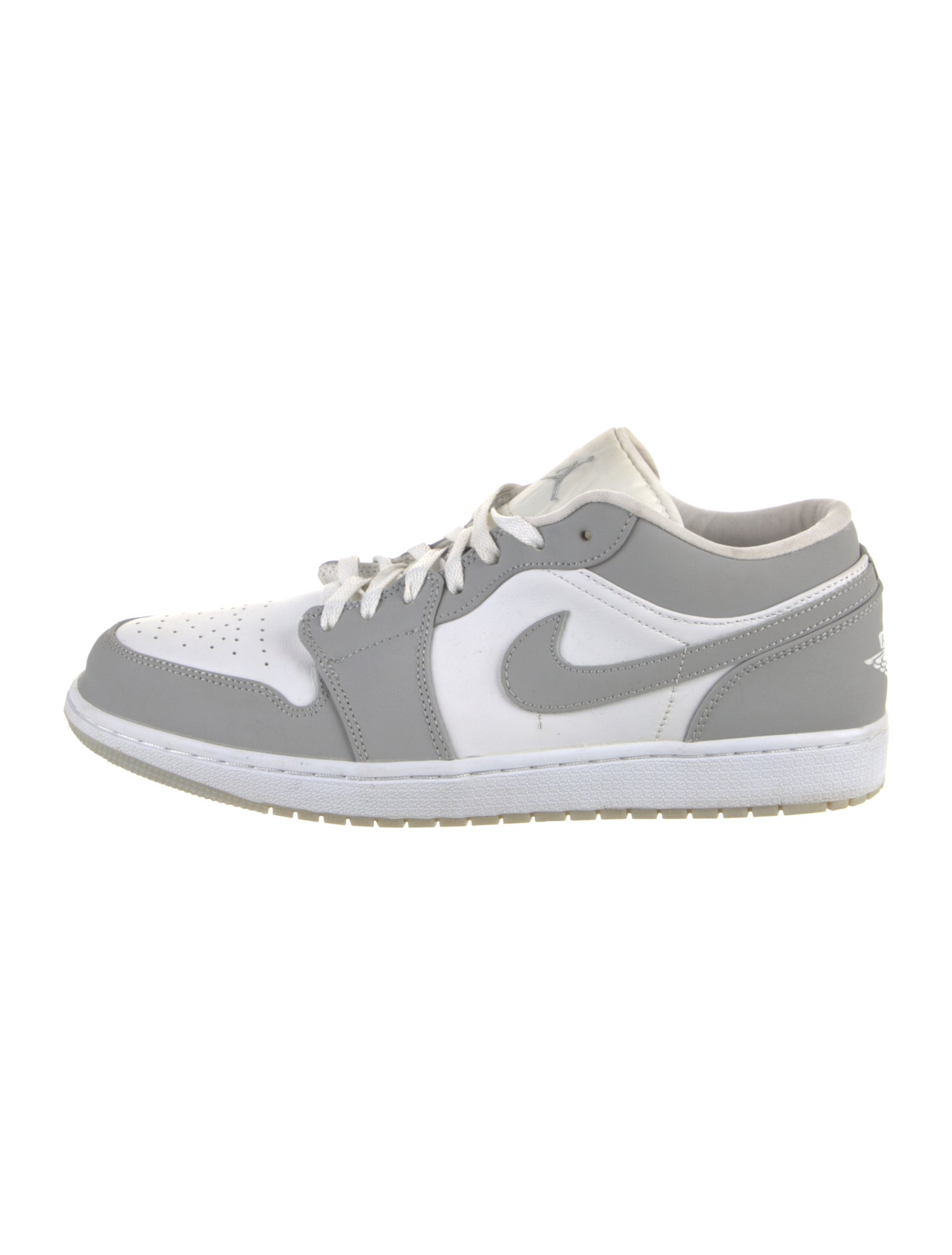 Nike Leather Colorblock Pattern Sneakers