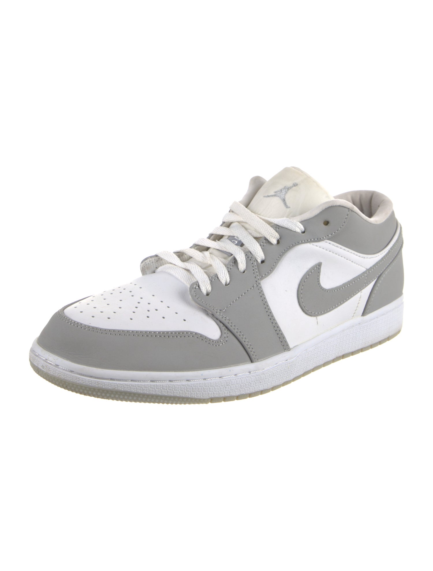 Nike Leather Colorblock Pattern Sneakers