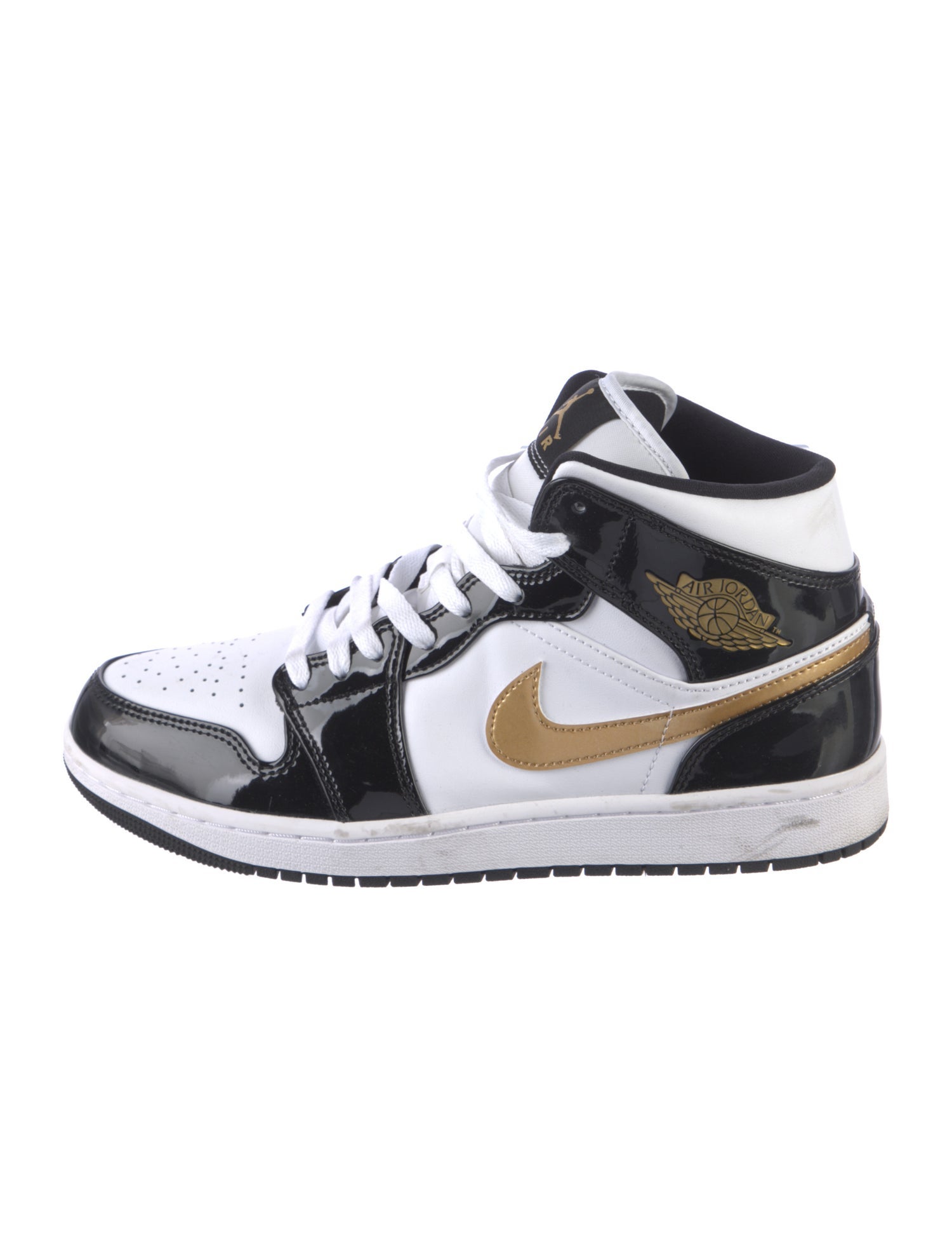 jordan black and gold sneakers