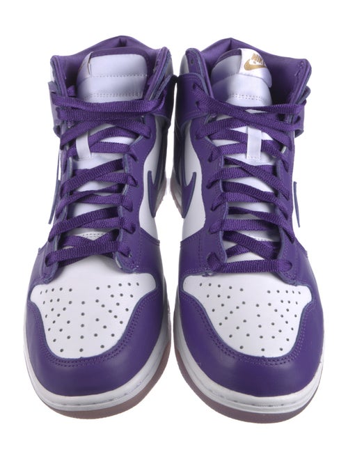 Nike Leather Printed Sneakers