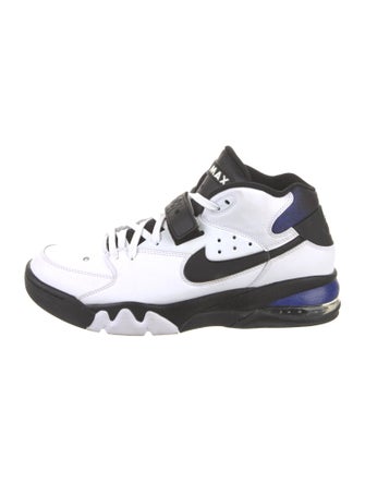 Nike Leather Colorblock Pattern Sneakers