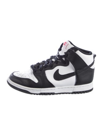 Nike Leather Colorblock Pattern Athletic Sneakers