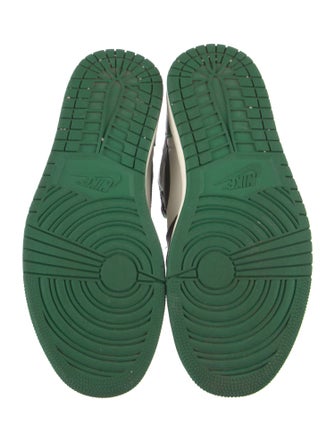 Nike Leather Colorblock Pattern Sneakers