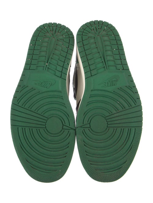 Nike Leather Colorblock Pattern Sneakers