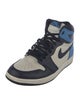 Nike Leather Colorblock Pattern Athletic Sneakers