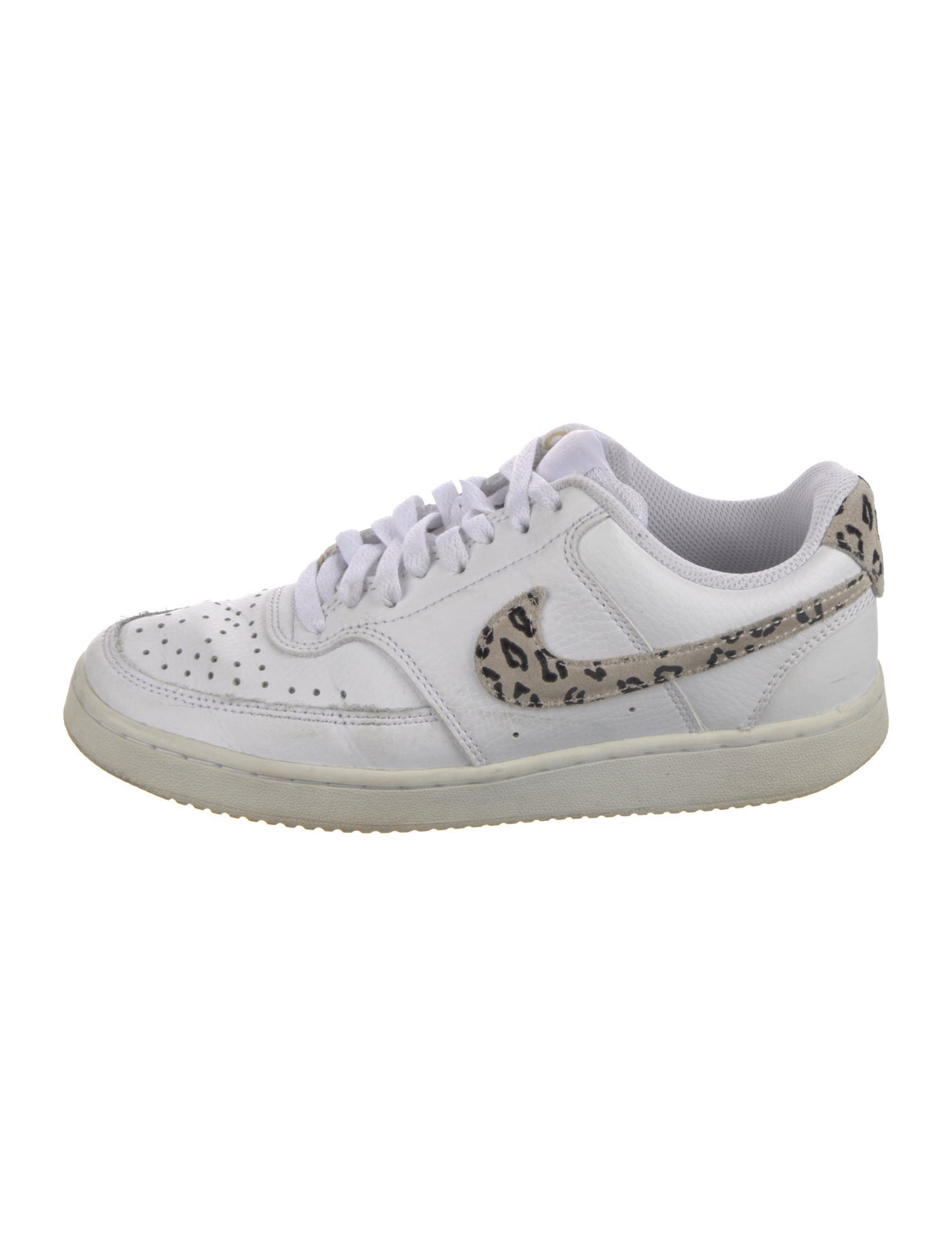 Nike Leather Animal Print Sneakers