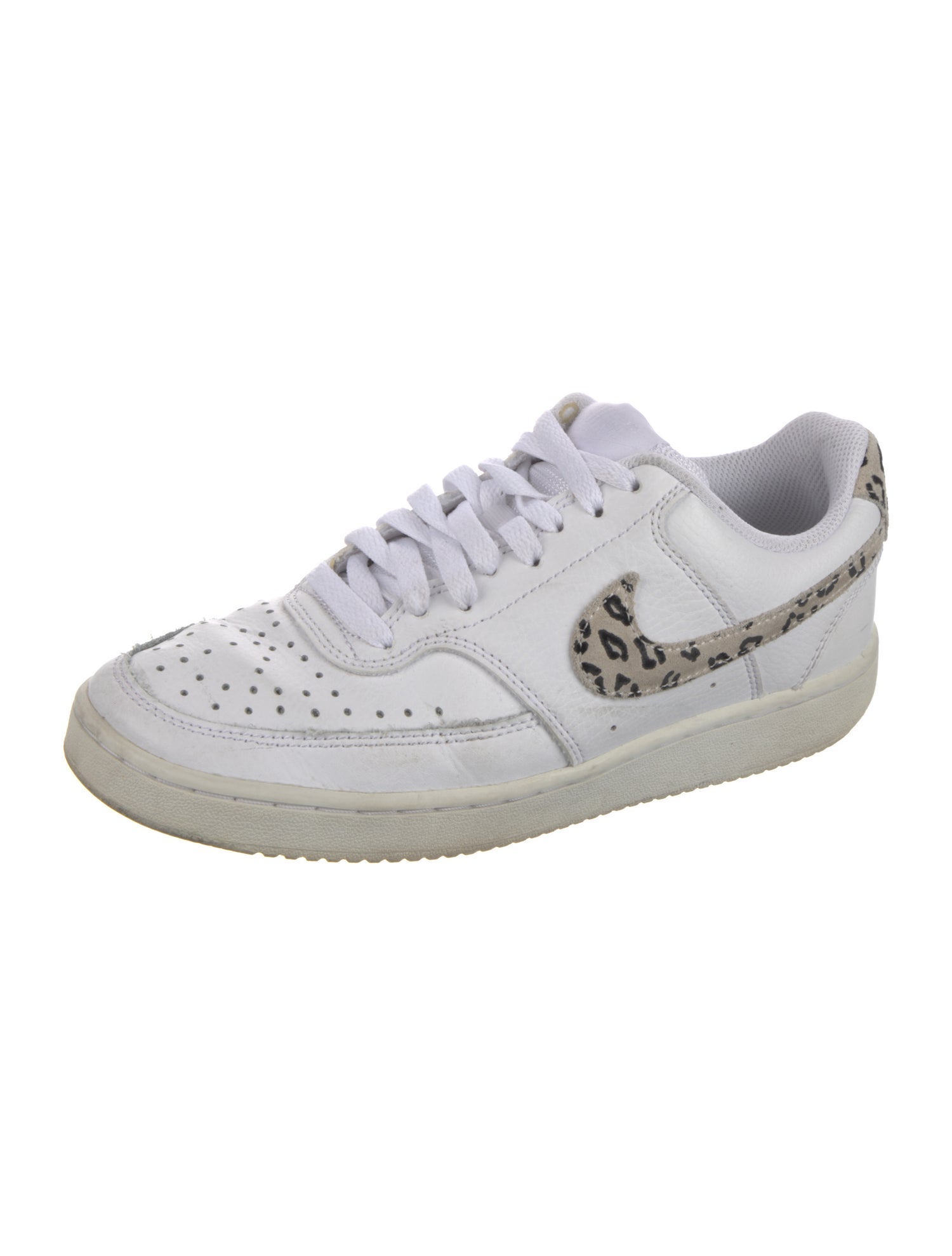 Nike Leather Animal Print Sneakers