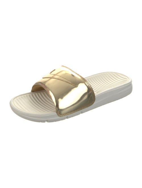Nike Patent Leather Slides