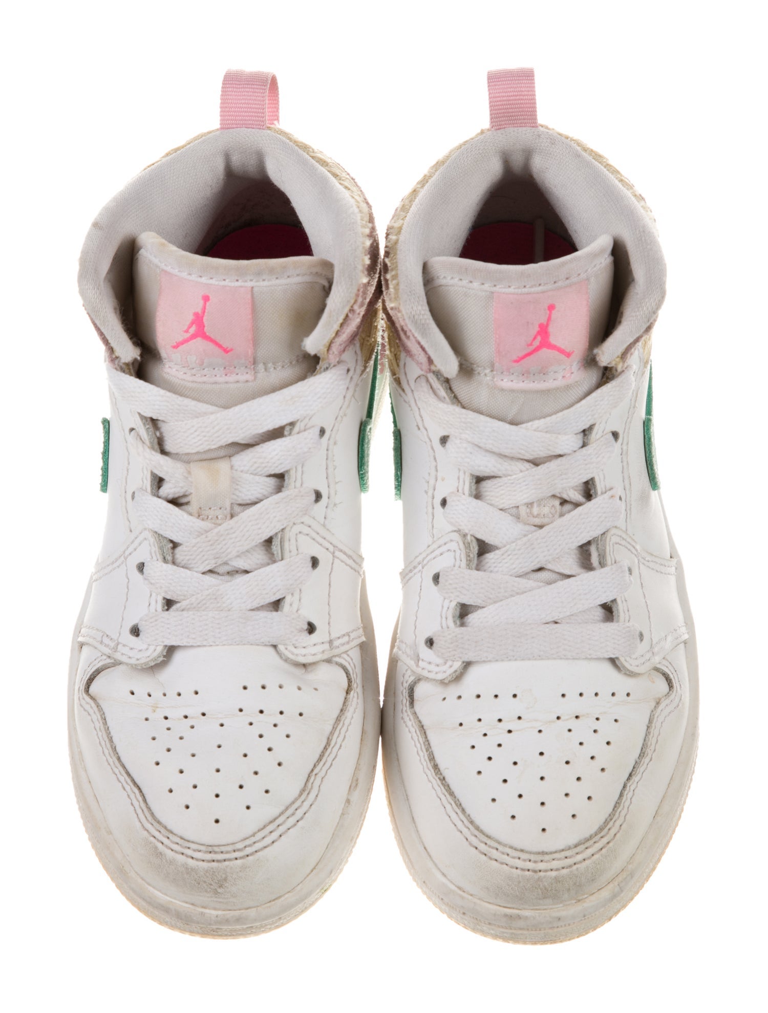 Jordan Kids' 1 Mid SE PS 'Ice Cream' Sneakers