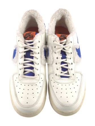 Nike Leather Colorblock Pattern Sneakers