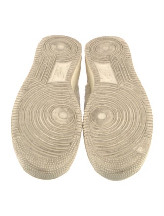 Nike Leather Colorblock Pattern Sneakers