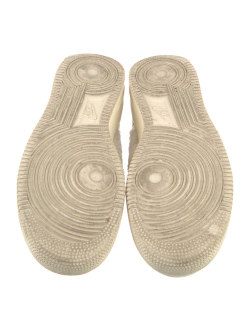 Nike Leather Colorblock Pattern Sneakers