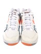 Nike Leather Colorblock Pattern Athletic Sneakers