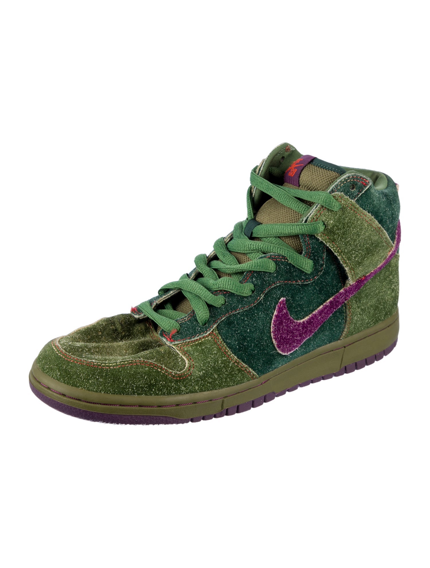 Nike SB Dunk High 'Skunk' Sneakers