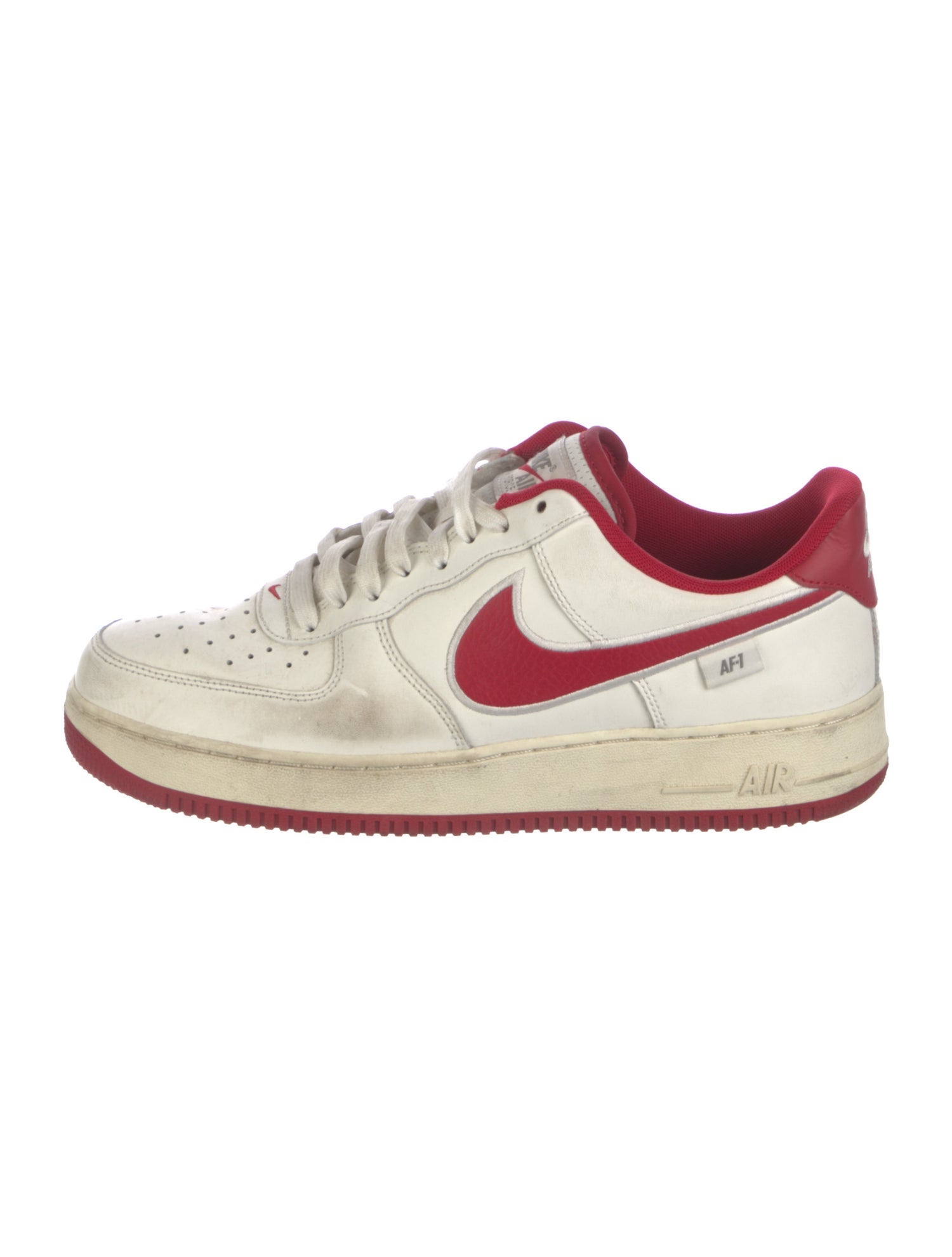 Nike Nike Air Force 1 Low '07 Sail Gym Red Sneakers