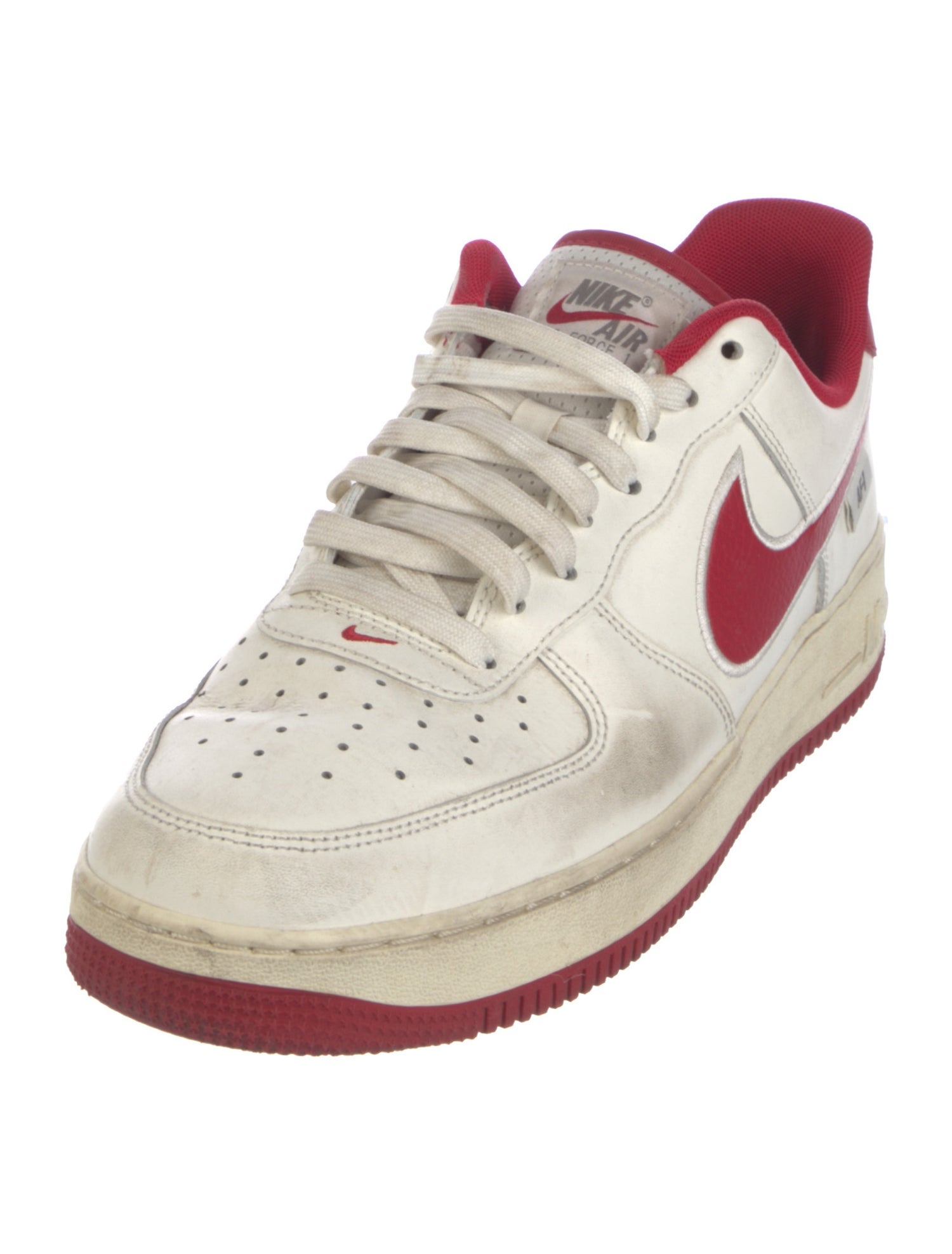 Nike Nike Air Force 1 Low '07 Sail Gym Red Sneakers
