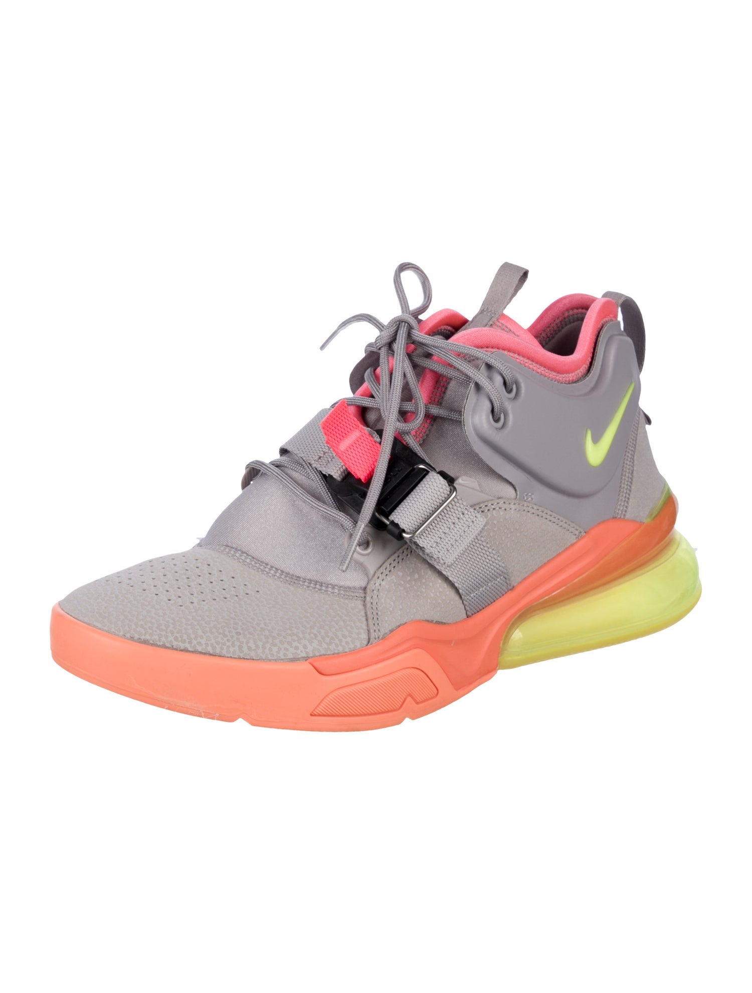 Nike Suede Colorblock Pattern Sneakers